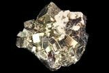 Cubic Pyrite, Barite and Sphalerite Association - Peru #99683-1